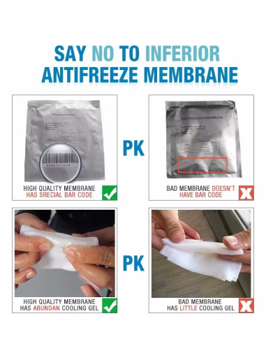 MEMBRANA ANTICONGELANTE PARA CRIOLIPOLISE 34X42CM