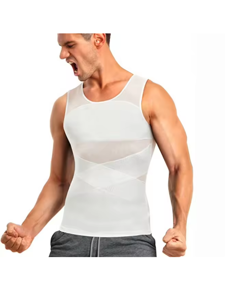 Camisola Modeladora Redutora para Homem 