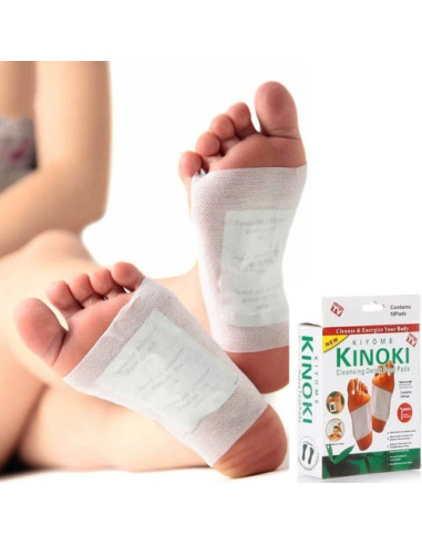 Adesivo Detox para os Pés Kinoki Foot Detox Patch