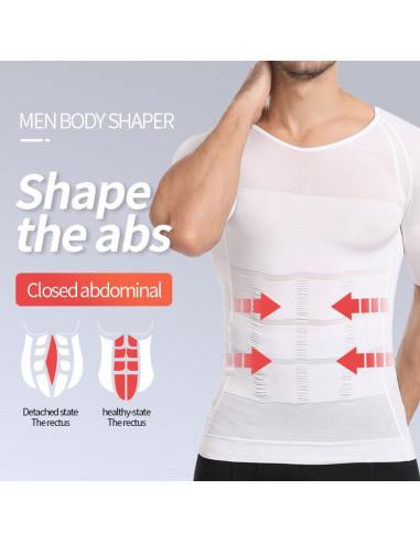 T SHIRT DE COMPRESSÃO MASCULINA