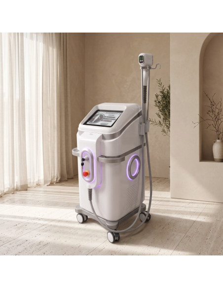 Laser de Díodo ProMax 808 nm com Manípulo de Depilação e Ponteira de Safira