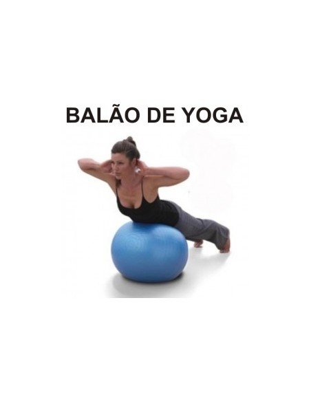 BOLA IOGA  / BALÃO DE YOGA PARA GINASTICA | Virtualvantagem | VRT.002.00090